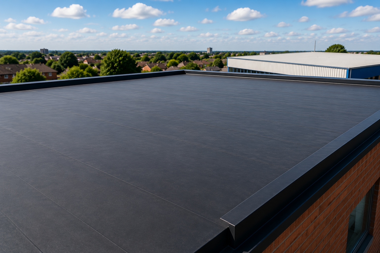 EPDM Rubber Flat Roofs