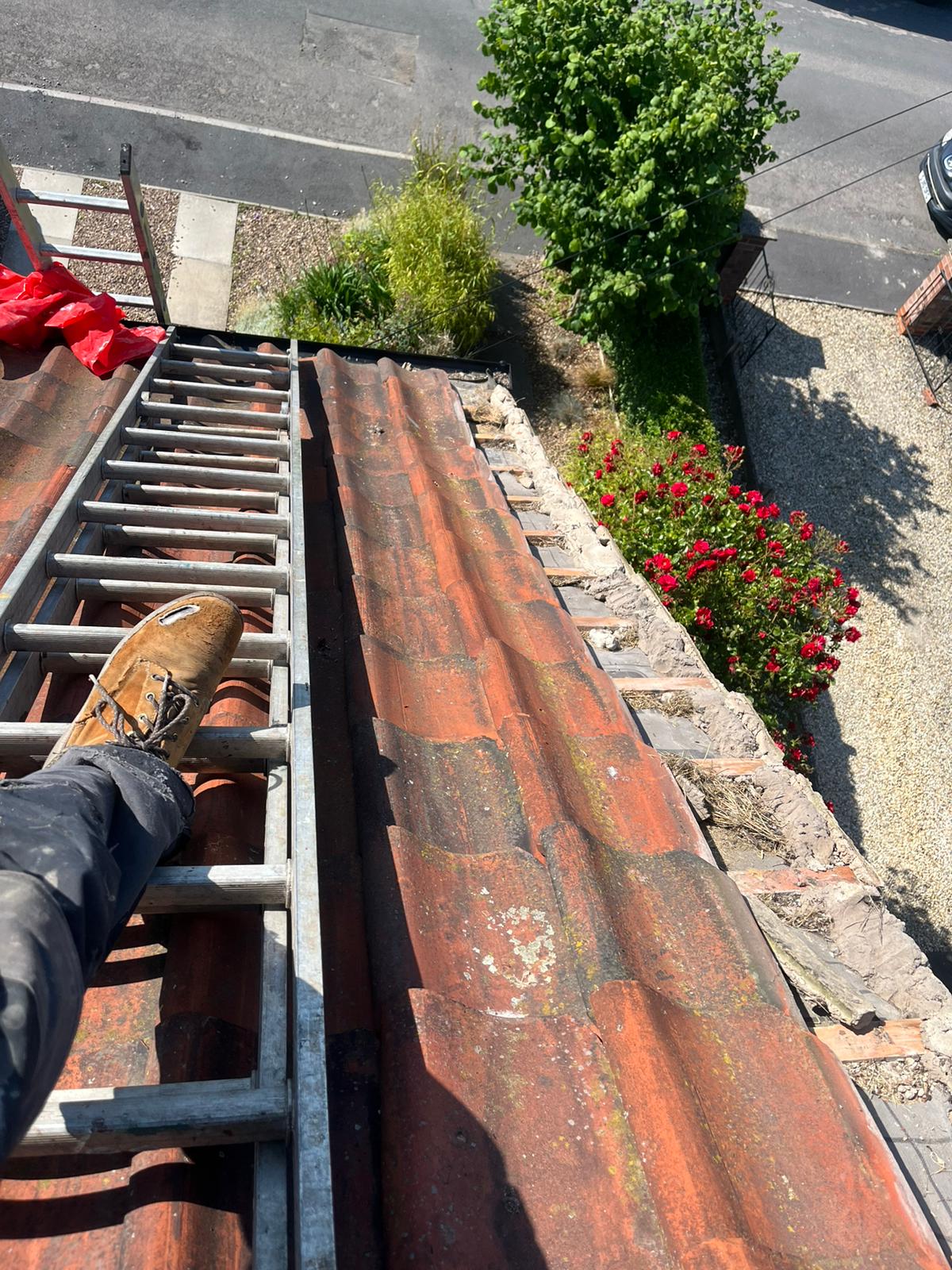 Re-roof with new Velux skylight installation